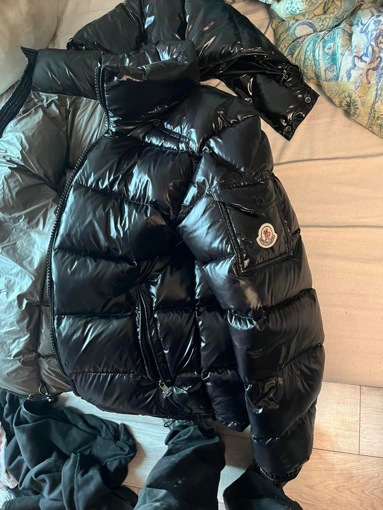 Moncler Jas, Kleding | Heren, Jassen | Winter, Ophalen, Nieuw, Maat 48/50 (M), Zwart