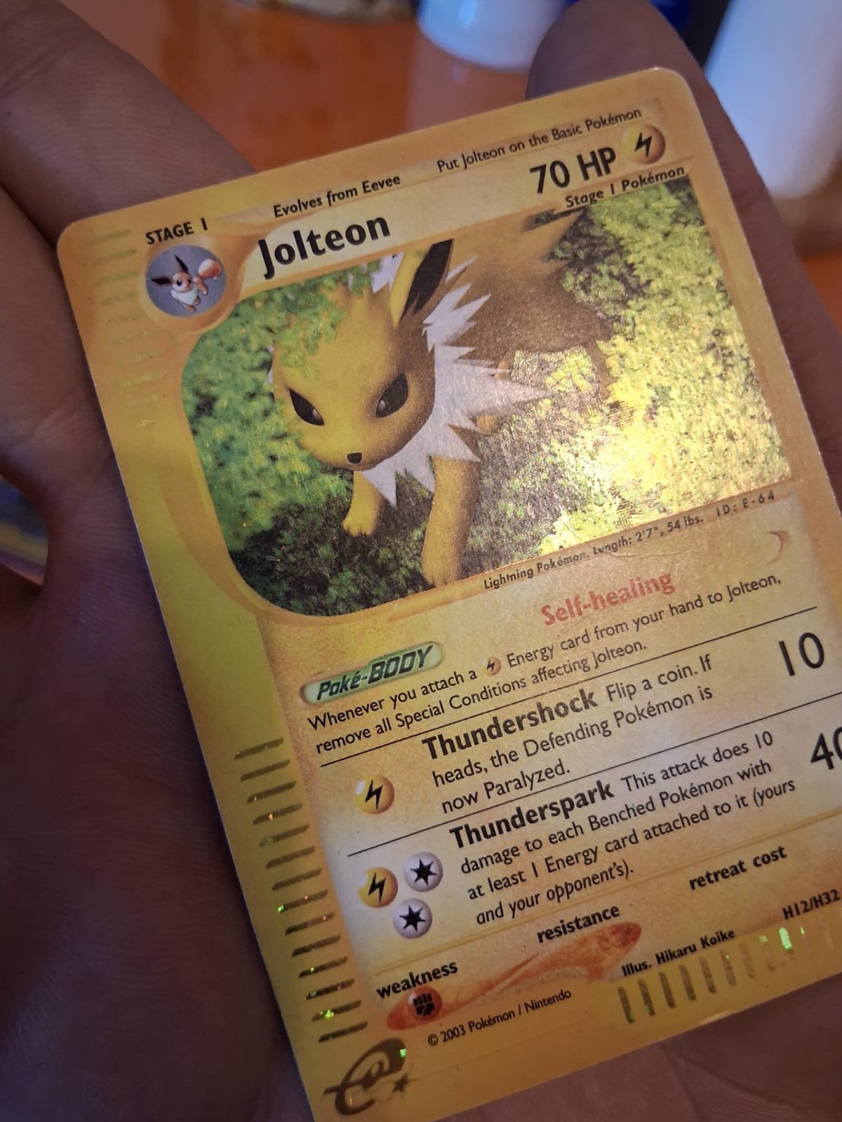 Lot Pokémon Holo's (WoTC), Enlèvement