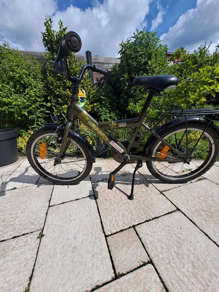 Kinderfiets, Fietsen en Brommers, Fietsen | Kinderfietsjes, Ophalen, Gebruikt, Velgrem, 16 tot 20 inch