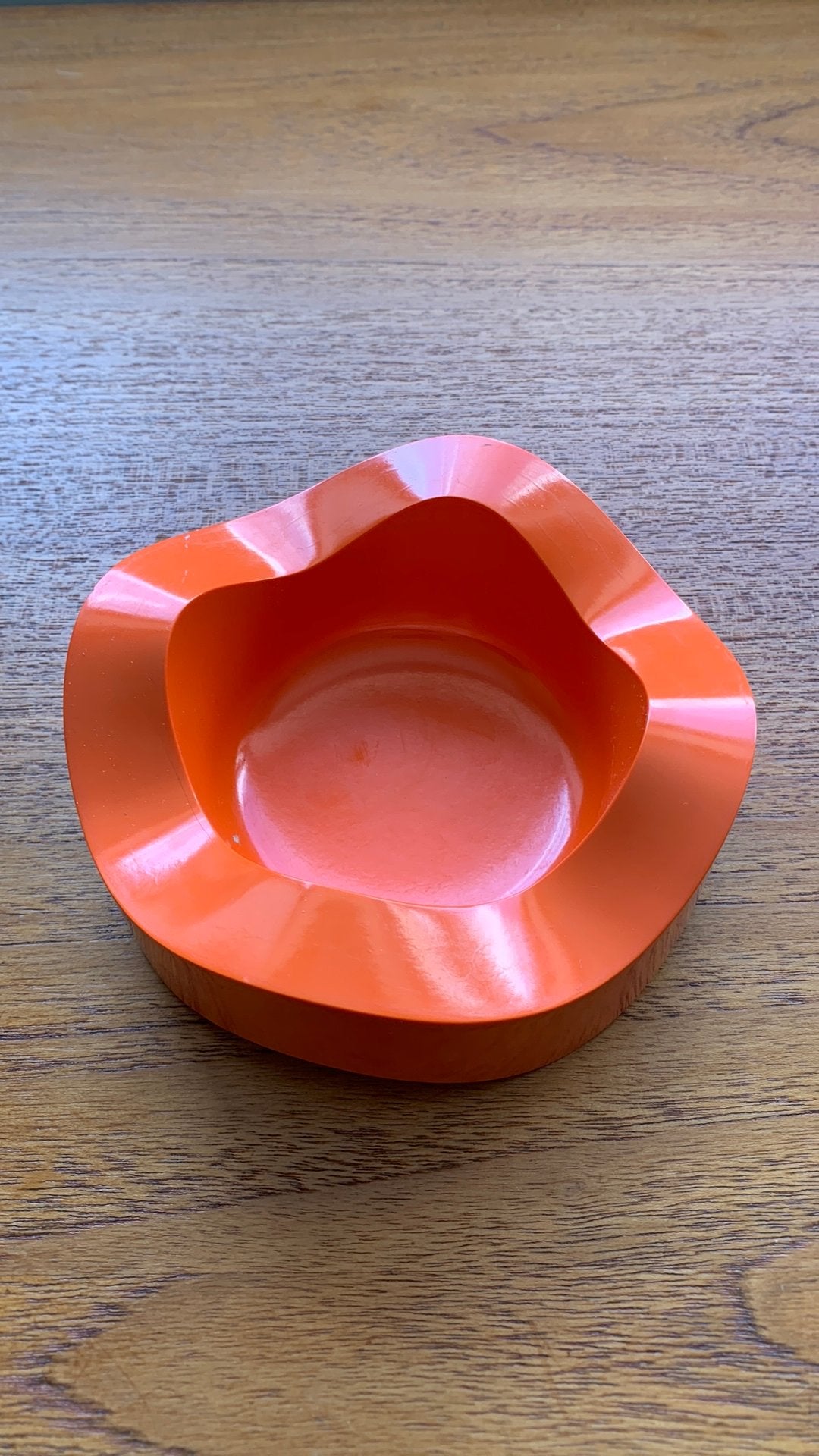 Vintage Helit vide-poche in oranje bakeliet, Ophalen of Verzenden