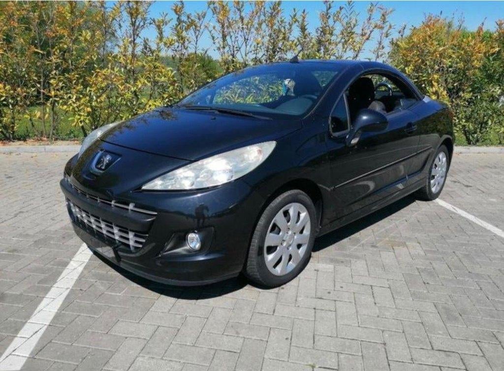 PEUGEOT 207 CC 1.6i  111.369 KM  Euro5B  AIRCO ️, Auto's, Voorwielaandrijving, Stof, 1498 cc, Zwart