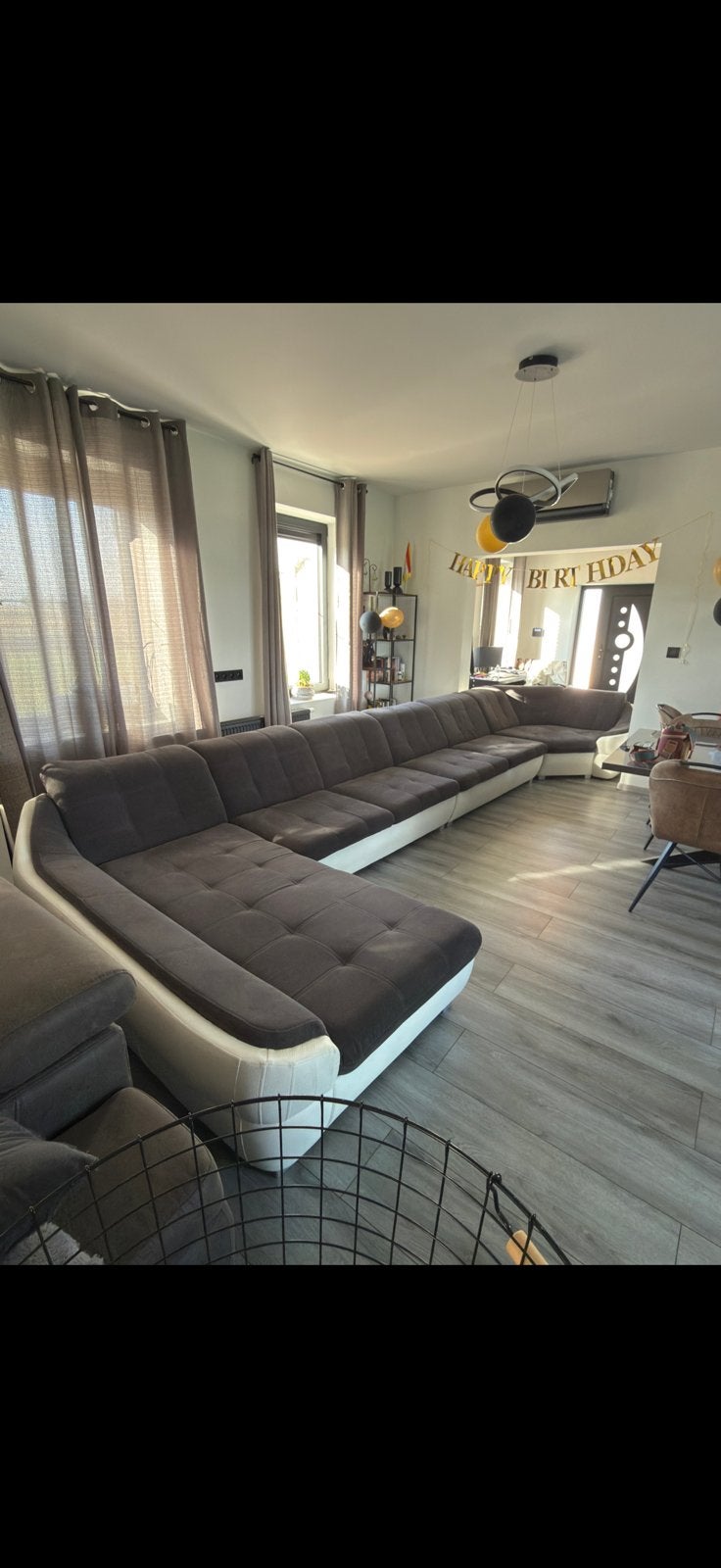 Luxe U-vormige designbank – Zeer ruim en comfortabel