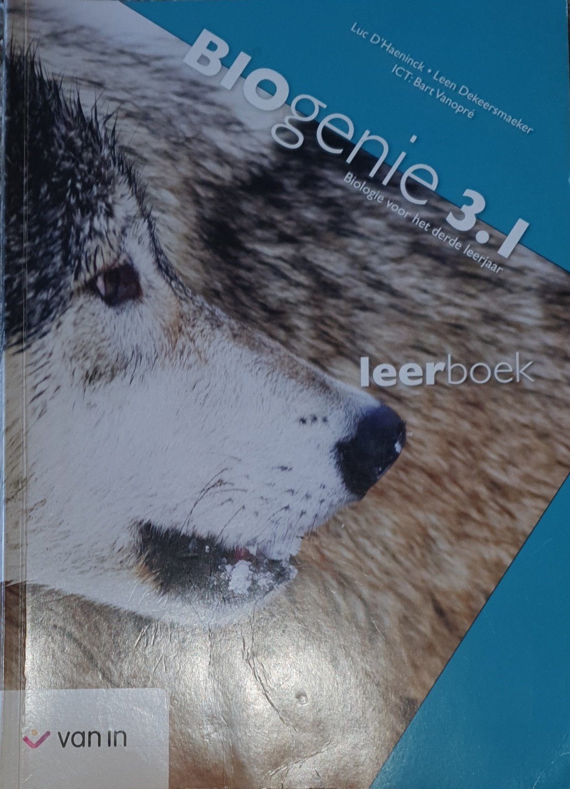 Biogenie 3.1- leerboek, Ophalen of Verzenden, Nederlands, D'Haeninck
