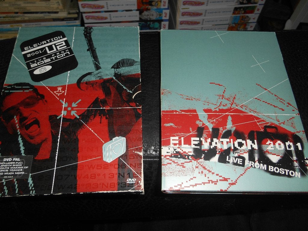 U2 ELEVATION 2001 coffret 2 DVD, CD & DVD, Enlèvement ou Envoi, Coffret
