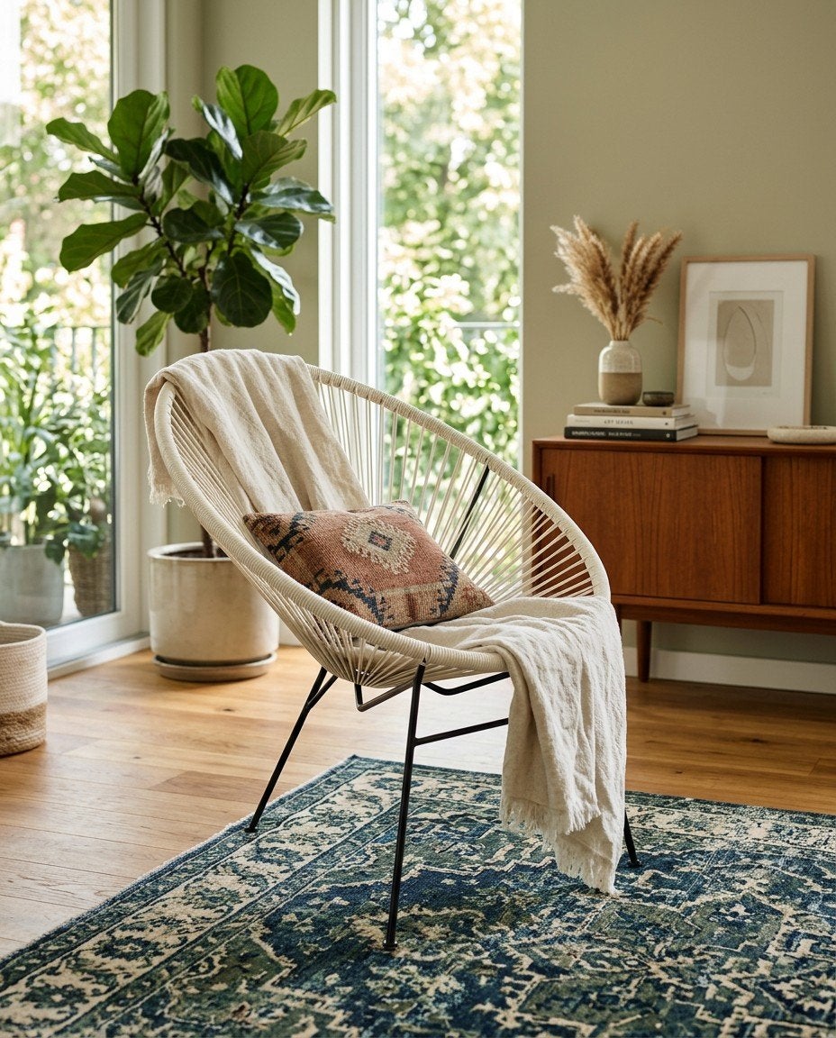 Acapulco fauteuil, Maison & Meubles, Enlèvement, Comme neuf