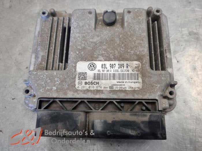 Ordinateur gestion moteur d'un Volkswagen Caddy, Volkswagen, -, 3 mois de garantie, Utilisé