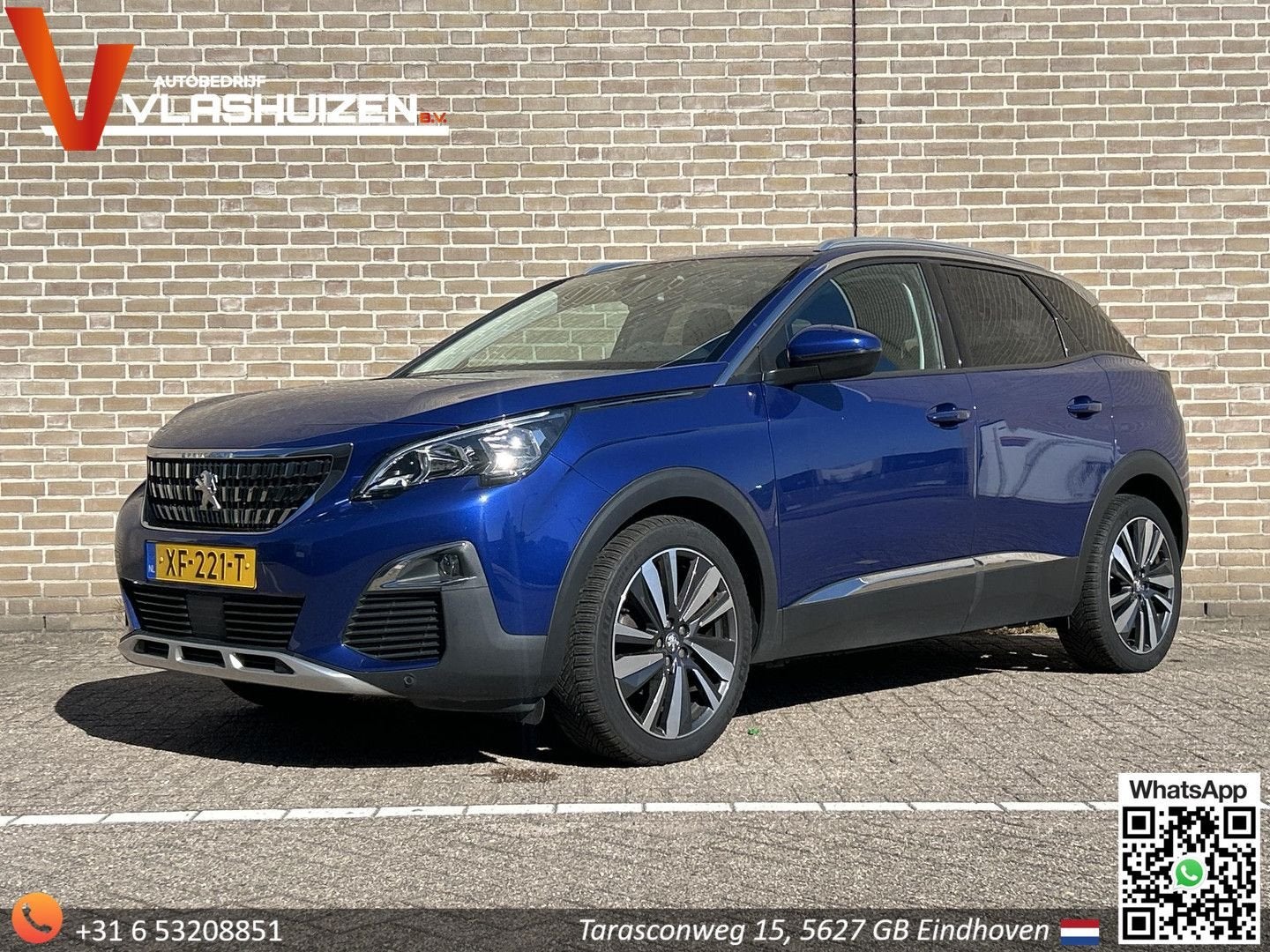 Peugeot 3008 1.2 PureTech Allure | € 7.400,- NETTO! | Pano |, Auto's, Zwart, Blauw, Bedrijf, Handgeschakeld