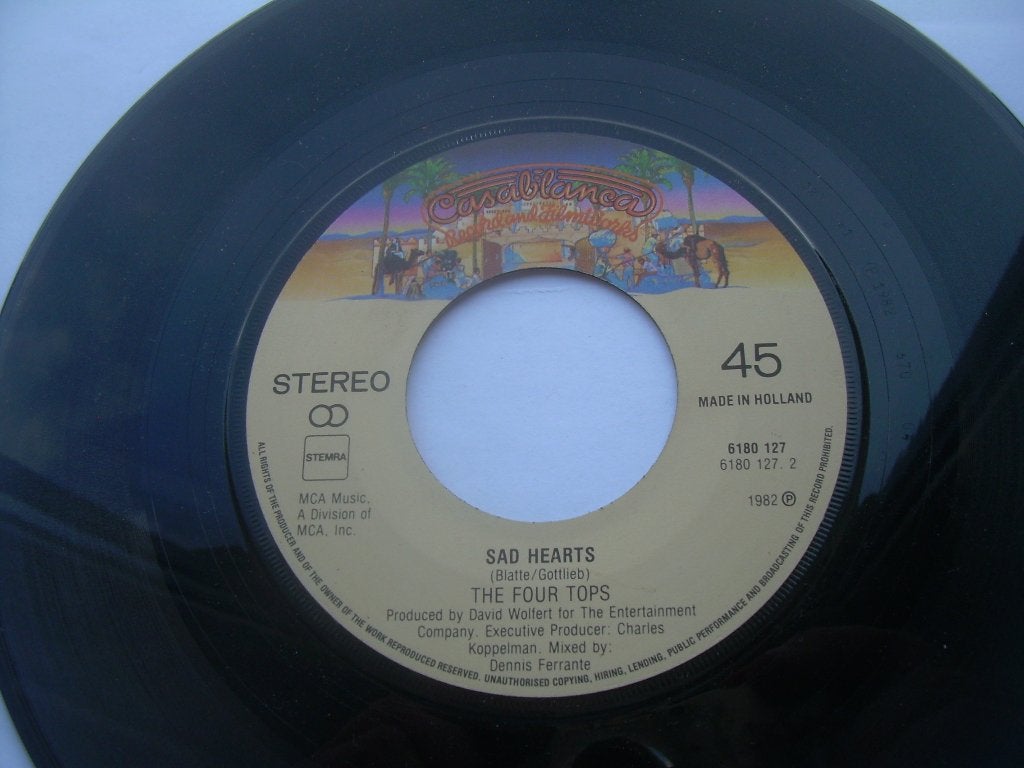 45 T - SINGLE - the four tops - nobody s gonna love you, Cd's en Dvd's, Vinyl Singles, Originele persing, 7 inch, Ophalen of Verzenden
