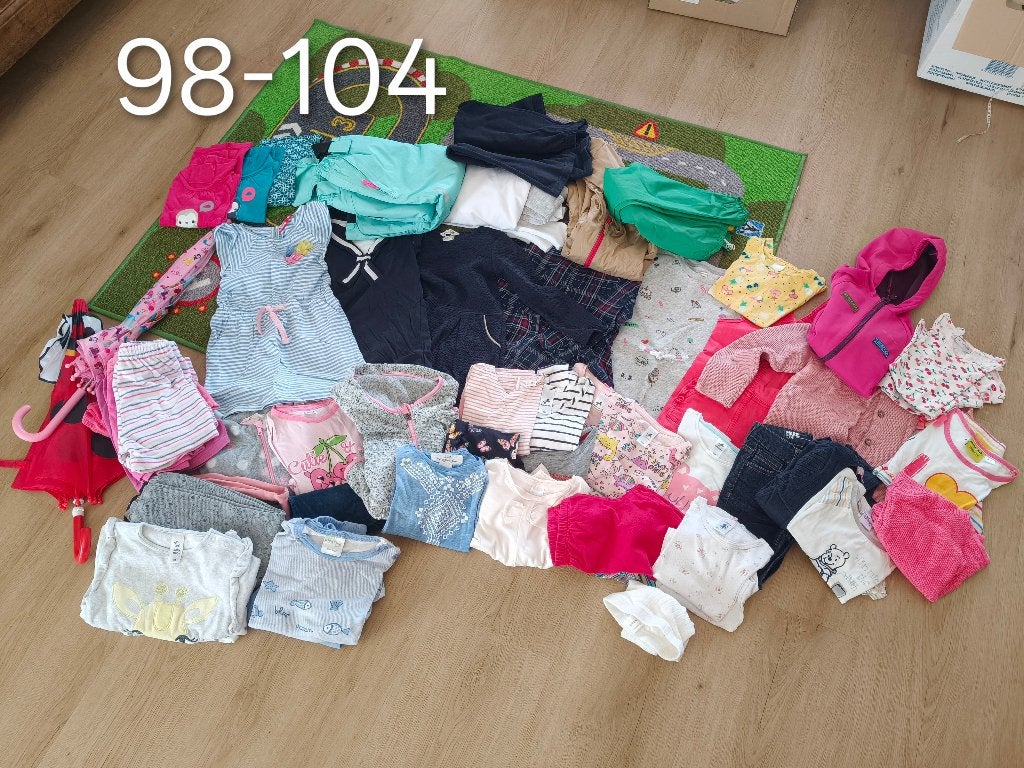 Kledingpakket maat 98-104, Enlèvement, Utilisé, Taille 98