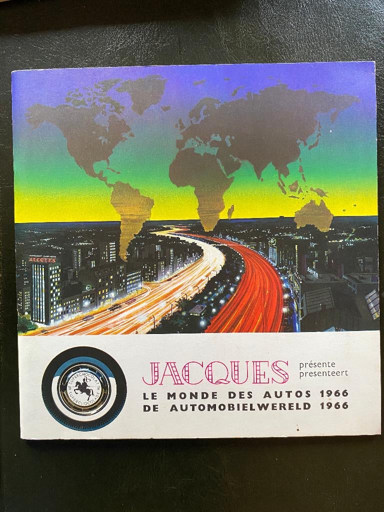 Le Monde des autos 1966 - Uitgave Jacques, Ophalen of Verzenden, Gelezen, Plaatjesalbum