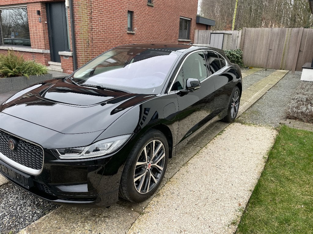 Jaguar I-Pace 90 kWh EV400 SE - SOH:90%, Autos, Cuir, Achat, Entretenue par le concessionnaire, Noir