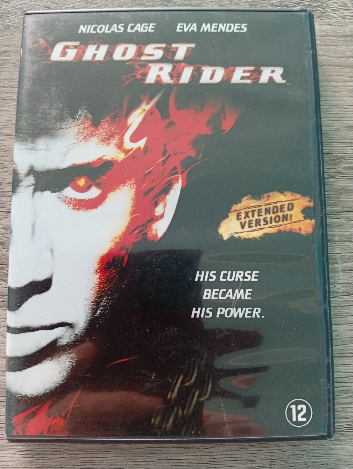 Ghost Rider actie dvd Nicolas Cage, Cd's en Dvd's, Bonusmateriaal, Nederlands, Italiaans, Actie