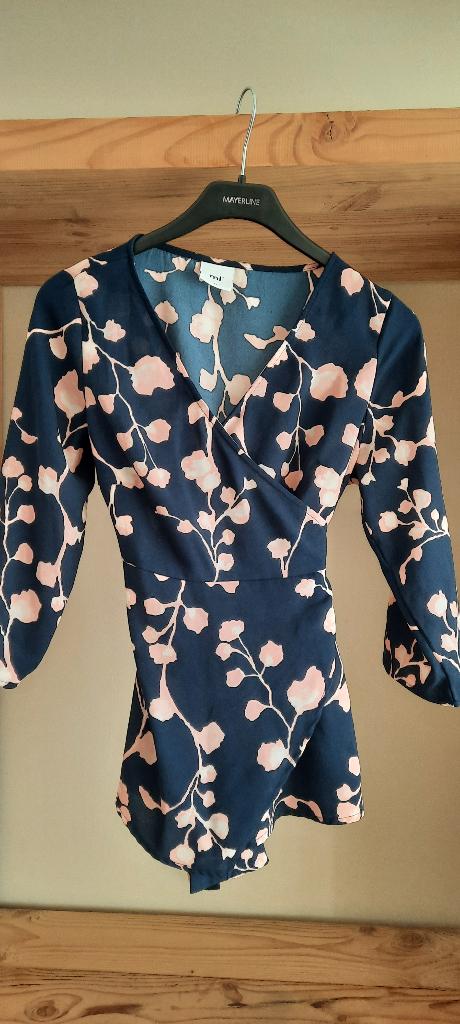 Mooie wikkelblouse mamalicious maat medium, Kleding | Dames, Zwangerschapskleding, Maat 38/40 (M), Blauw, Blouse of Tuniek, Mamalicious