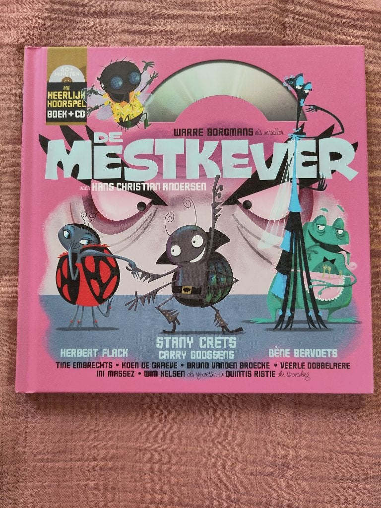 De Mestkever – Heerlijk hoorspel Boek + CD, Livres, Livres audio & Audiolivres, Enlèvement ou Envoi, CD, Enfant
