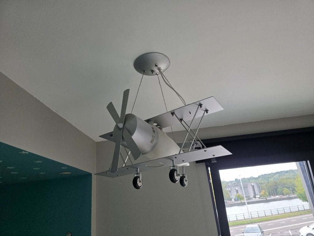 Luminaire enfant, Enfants & Bébés, Lampe, Gris, Comme neuf, Enlèvement