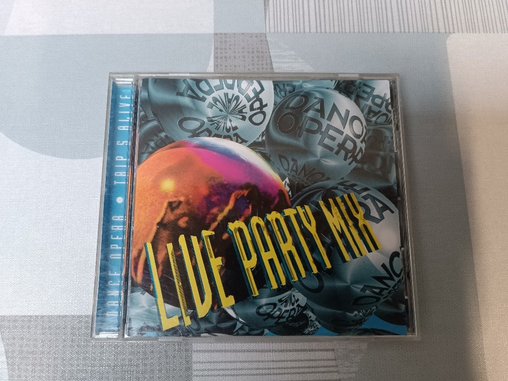 Dance Opera - Live Party Mix 1 - CD - Trance Dance Retro, Cd's en Dvd's, Ophalen of Verzenden, Gebruikt, Techno of Trance