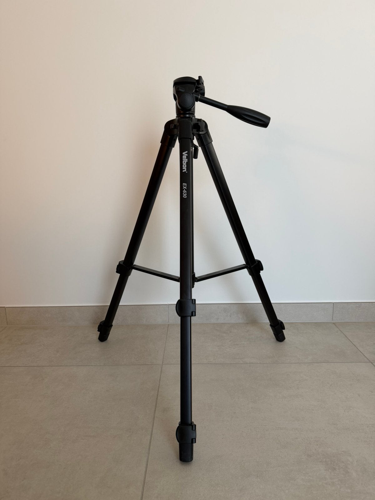 Velbon EX-630 camera-/videostatief, Audio, Tv en Foto, Fotografie | Statieven en Balhoofden, Ophalen, Zo goed als nieuw, Velbon