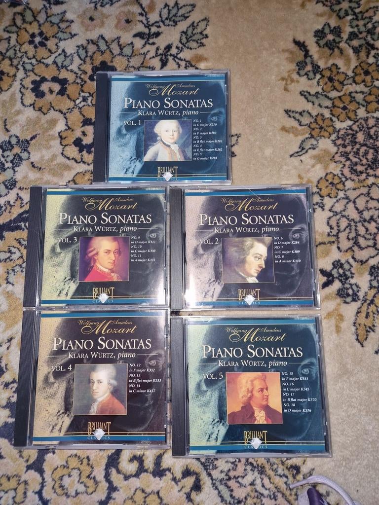 Mozart vol. 1-5, Ophalen, Gebruikt, Overige typen