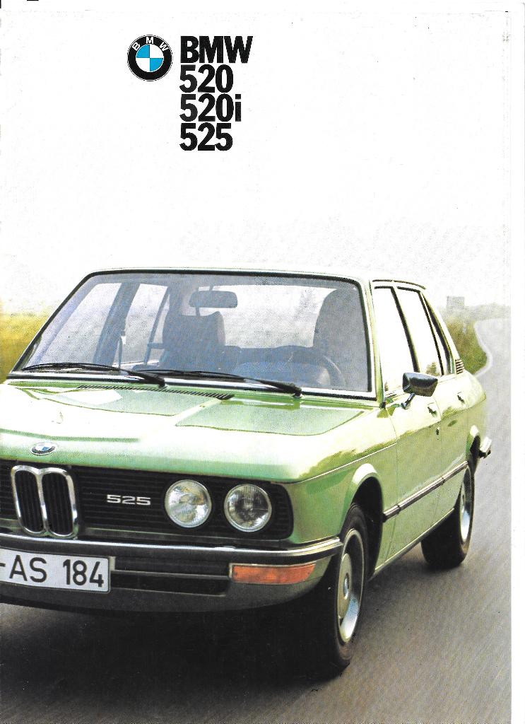 BMW 520 / 525,  1974, Ophalen of Verzenden, Gelezen, BMW