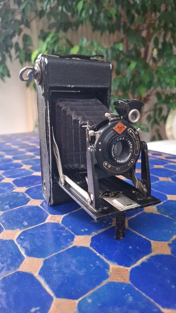 Agfa Billy eerste model, Ophalen of Verzenden, Voor 1940, Fototoestel