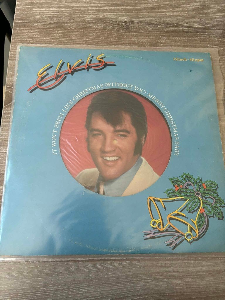 Elvis Picturedisclp,It won't seem like Christmas without you, CD & DVD, Vinyles | Rock, LP, Enlèvement ou Envoi, Rock 'n' roll