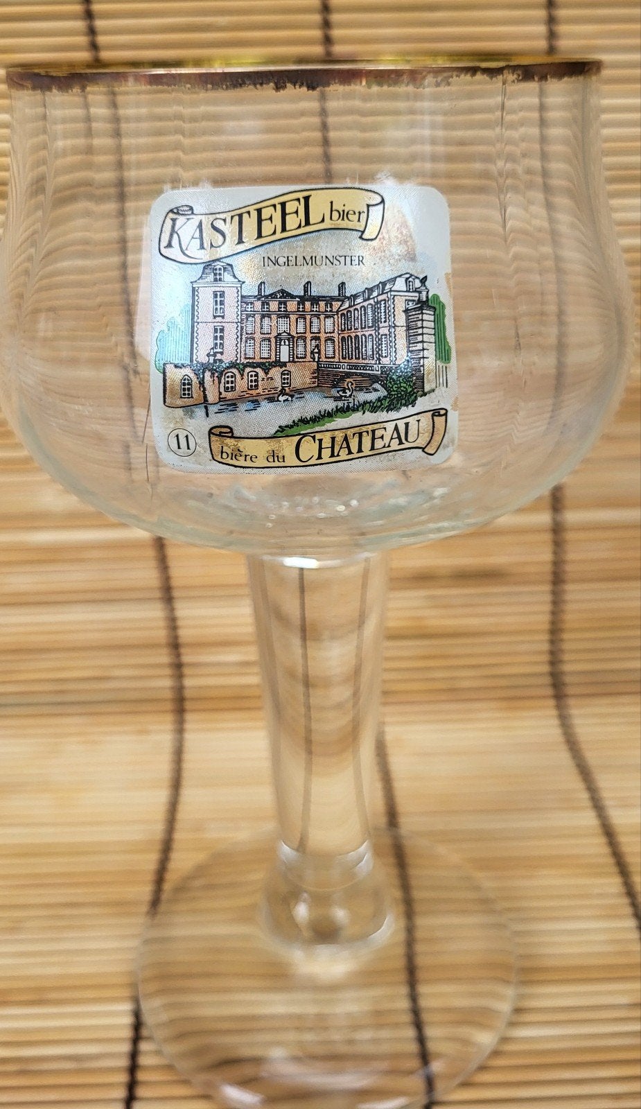 2 verres KASTEEL, Collections, Enlèvement, Comme neuf, Verre ou Verres, Autres marques