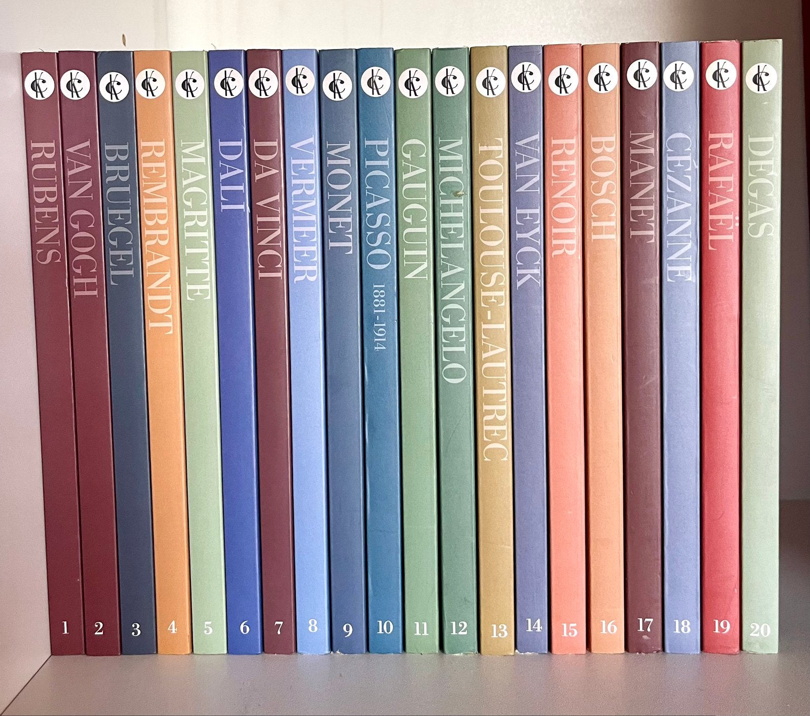 Kunstbibliotheek HLN 20 delen volledige reeks, Boeken, Encyclopedieën, Ophalen, Zo goed als nieuw, Overige onderwerpen, Complete serie