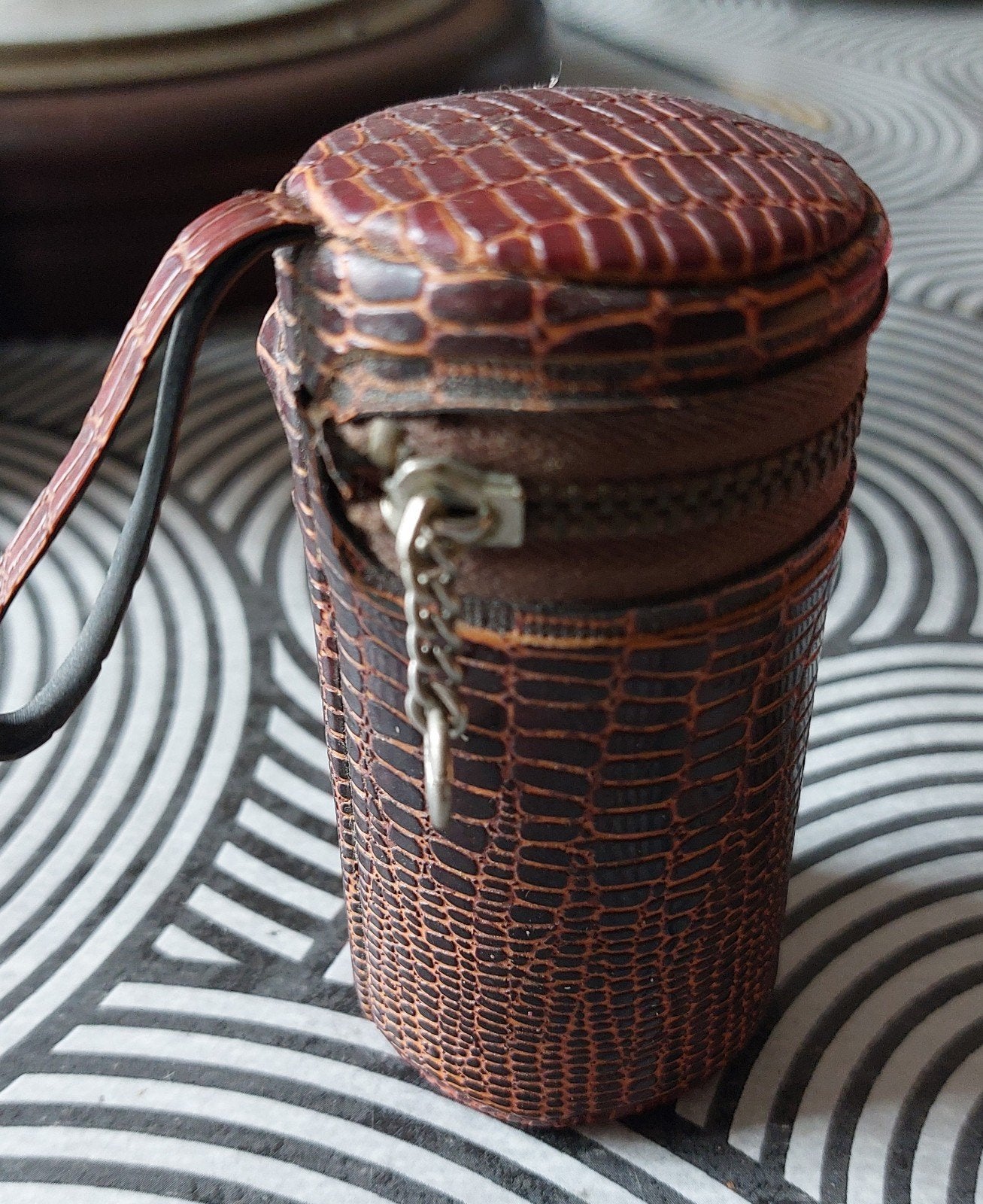 Vintage reis parfum of aftershave houder, Collections, Parfums, Enlèvement