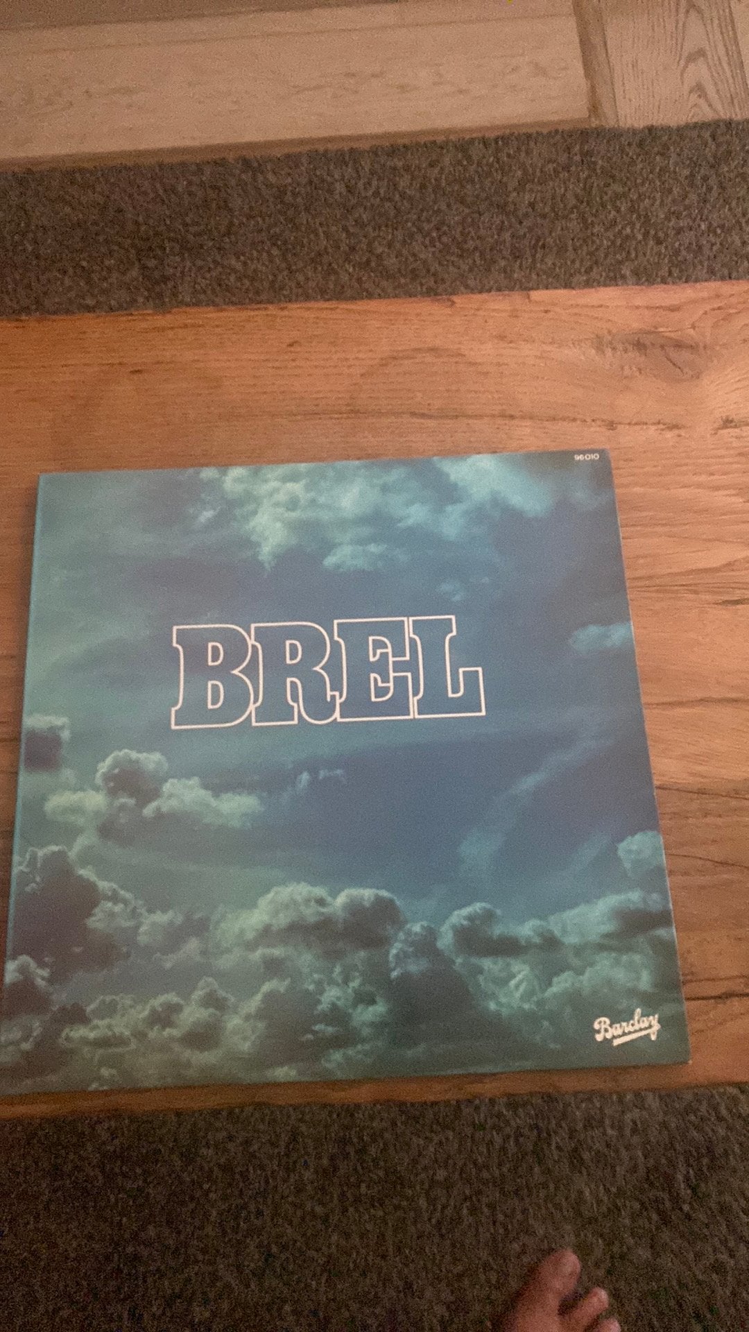 Jacques Brel vinyl 33 toeren, Ophalen, Zo goed als nieuw