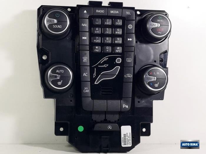 Panneau de commandes chauffage d'un Volvo V40, -, 3 mois de garantie, -, -