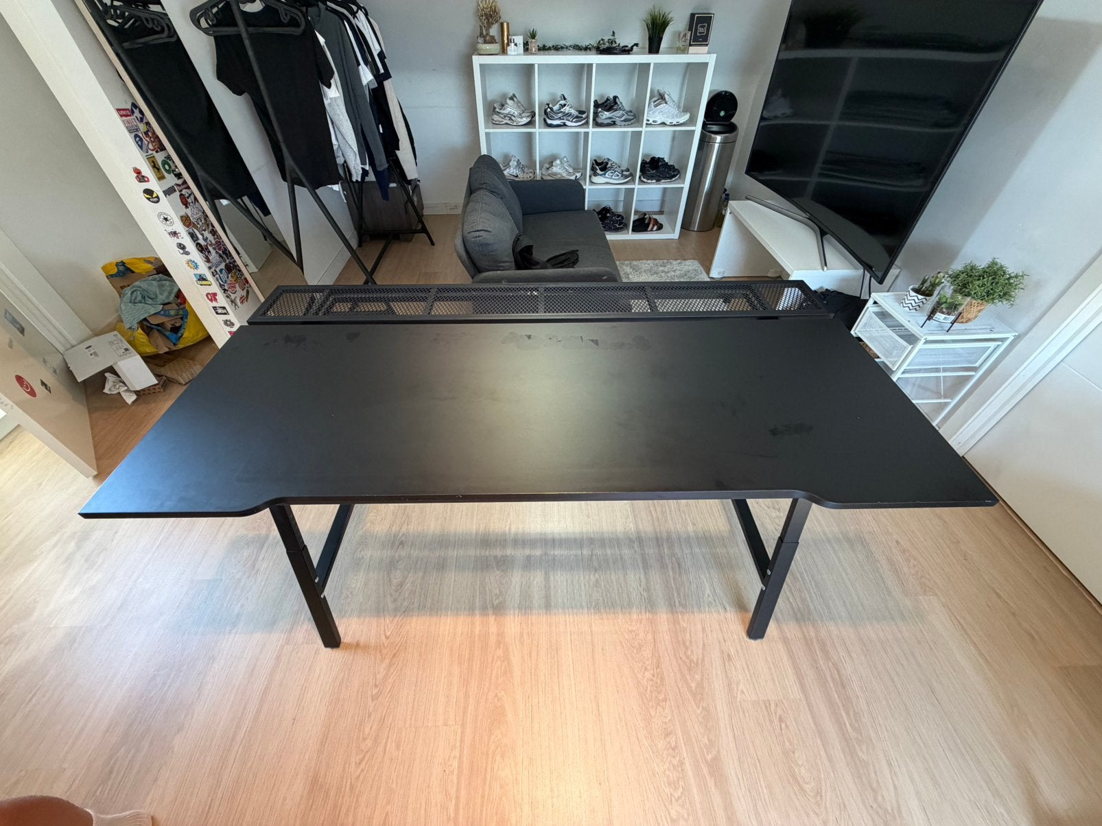 bureau 160 x 80, Ophalen, Zwart, 160 cm, Gebruikt