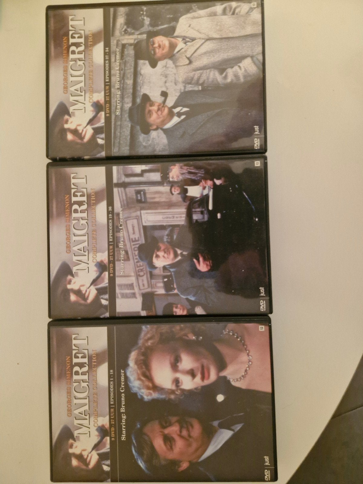 Coffret 3 DVD Maigret série complète 54 ep, Enlèvement ou Envoi, Français, Néerlandais