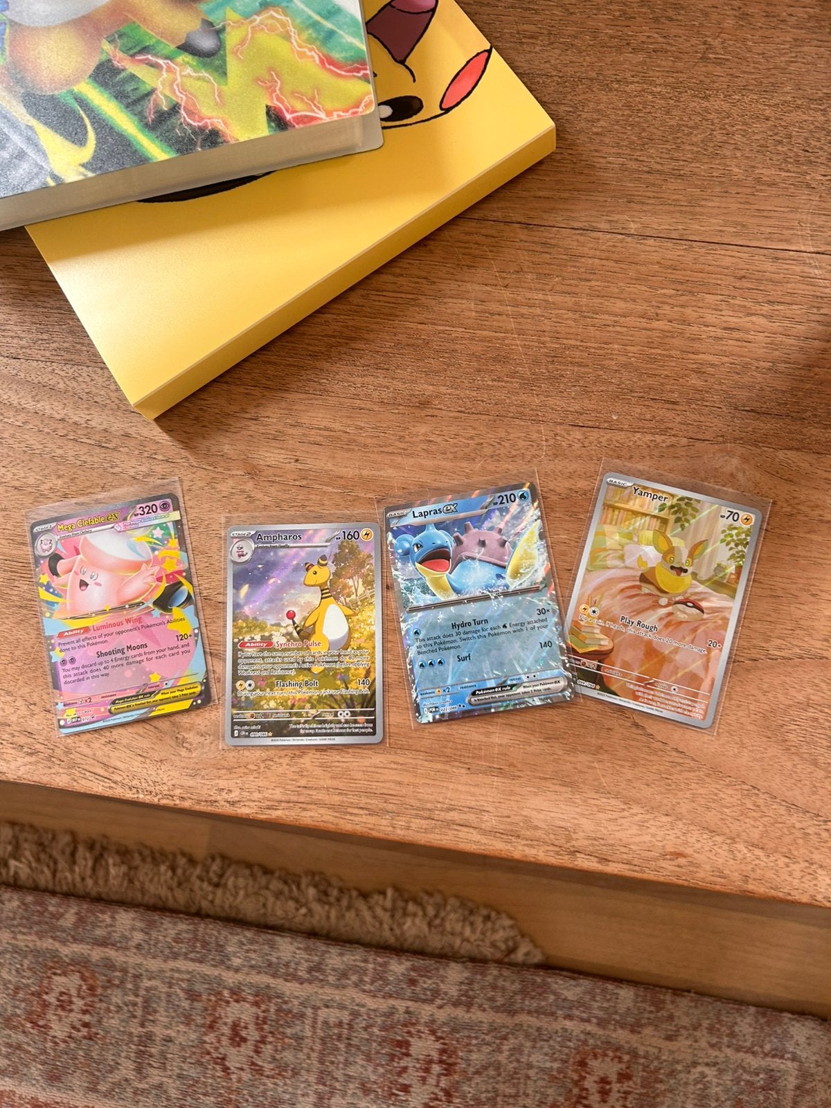 Lot pokemon kaarten, Ophalen, Zo goed als nieuw, Meerdere kaarten, Foil