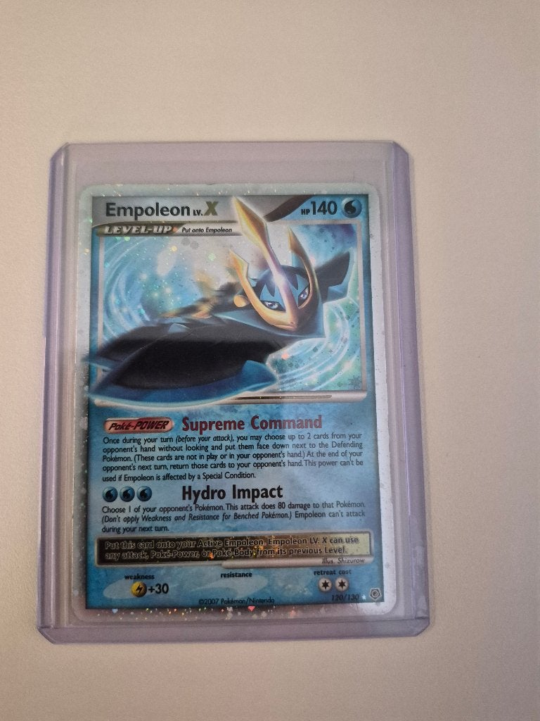 Empoleon LV X, Enlèvement ou Envoi