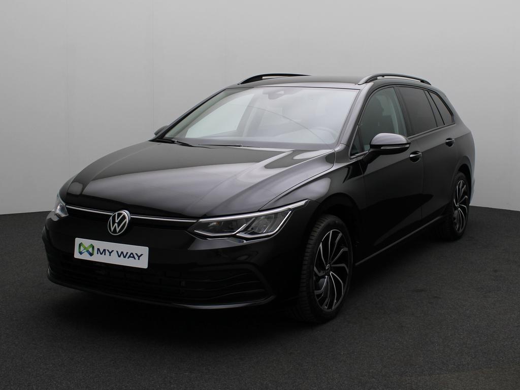 Volkswagen Golf VIII SW Golf SW 1.5 eTSI Life Business OPF D, Automaat, 129 g/km, Zwart, Break