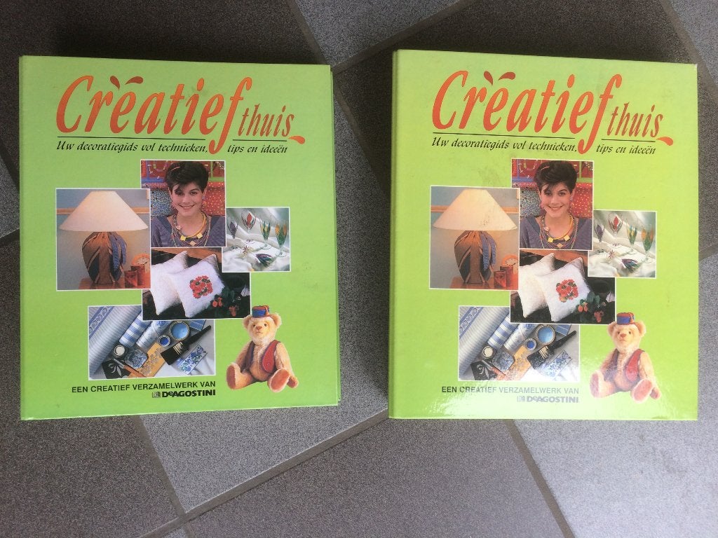 Creatief thuis, ( 2 mappen van allerlei decoratief info), Ophalen, Gelezen, Overige onderwerpen