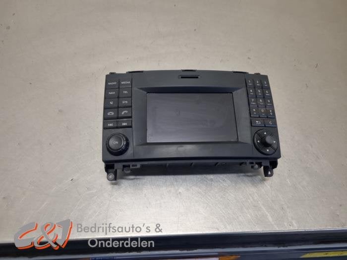 Display Multi Media regelunit van een Mercedes Vito, Auto-onderdelen, Gebruikt, -, Ophalen of Verzenden, -