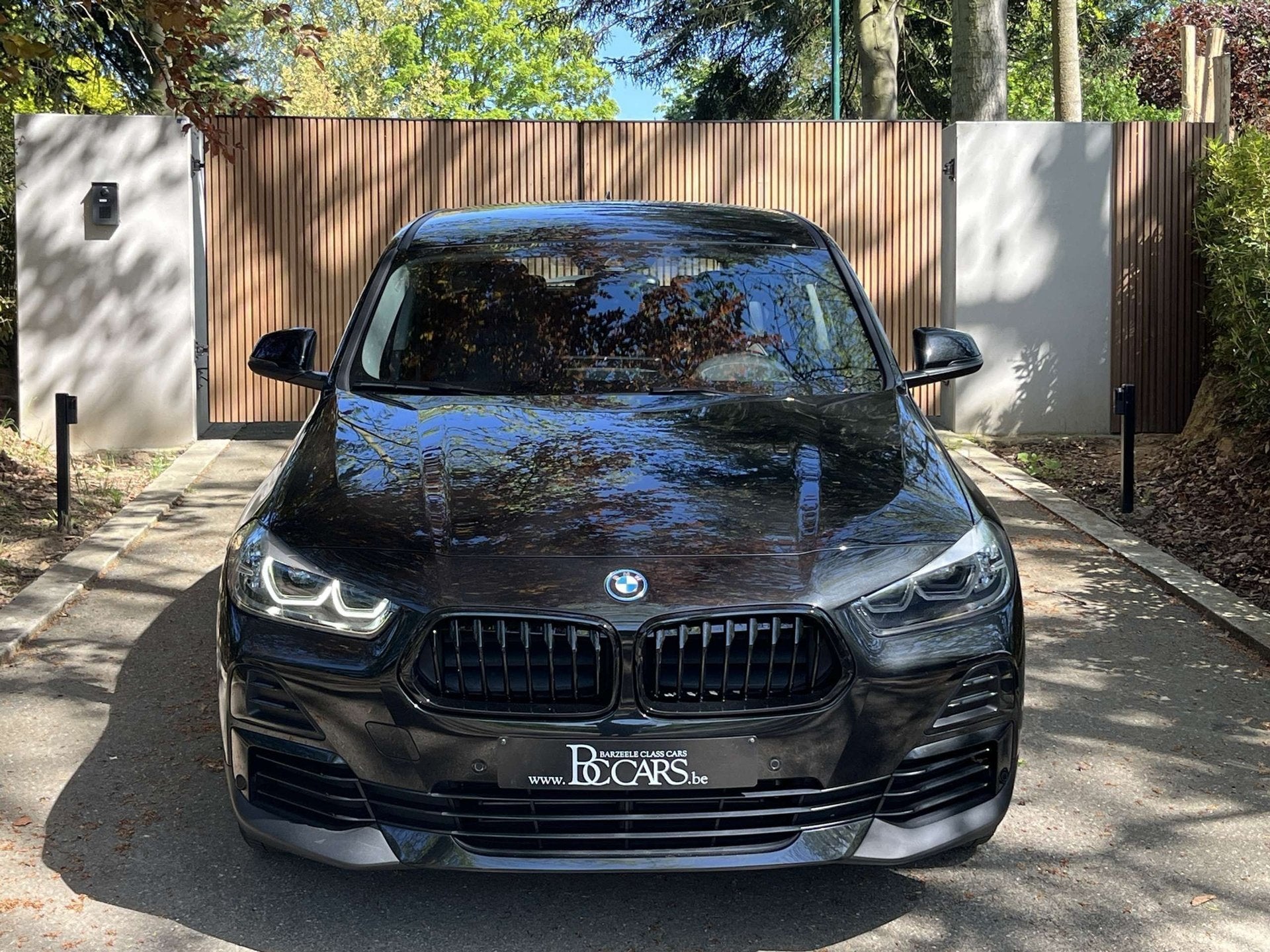 BMW X2 25e Full Led-Head Up-Navi Prof-Verw.Leer-Cam-19", Euro 6, Entreprise, Autres carburants, Noir