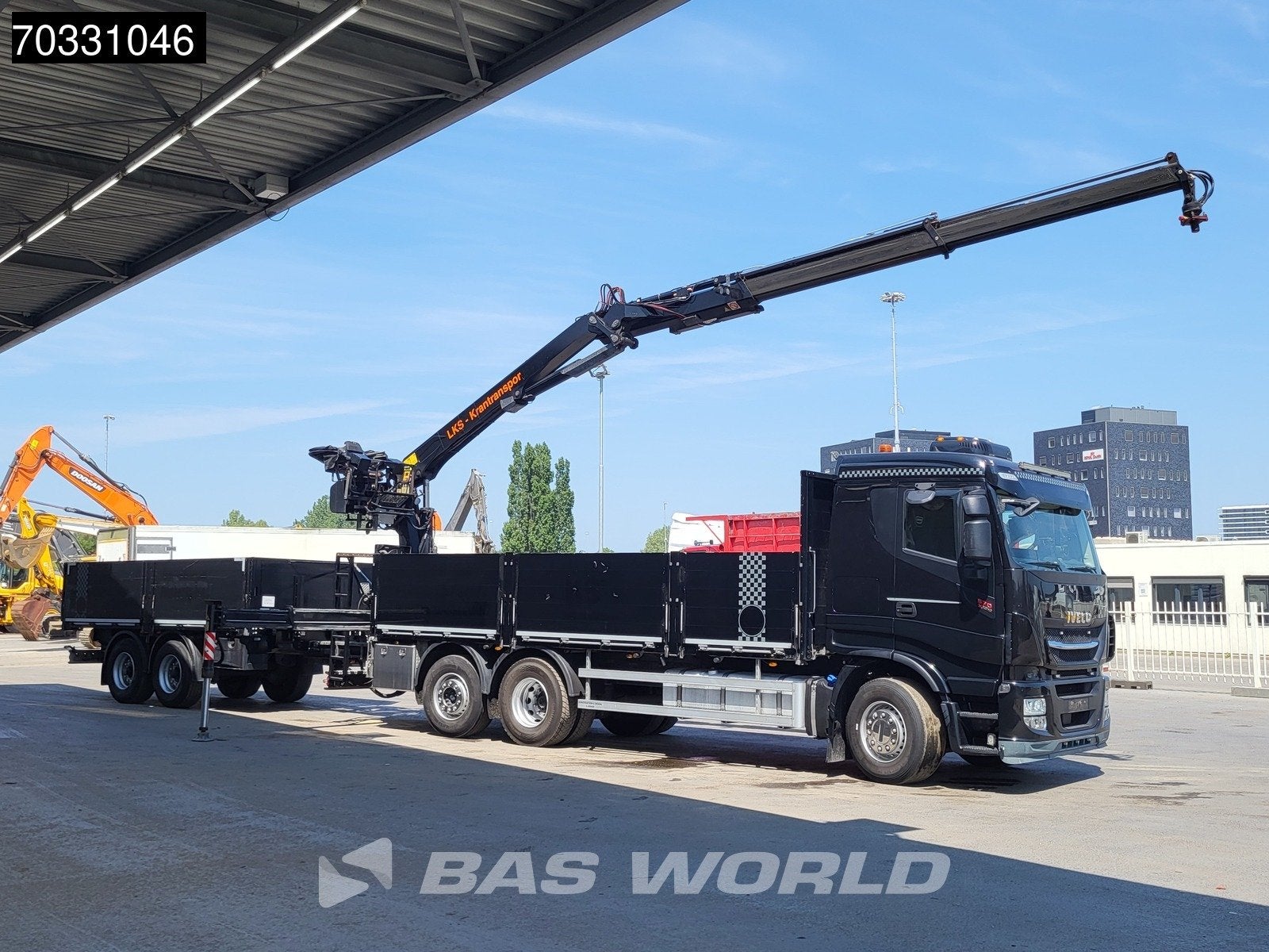 Iveco X-Way X-Way 570 6X2 Full Combi Fassi Crane Euro 6, Automaat, Stof, Euro 6, Iveco