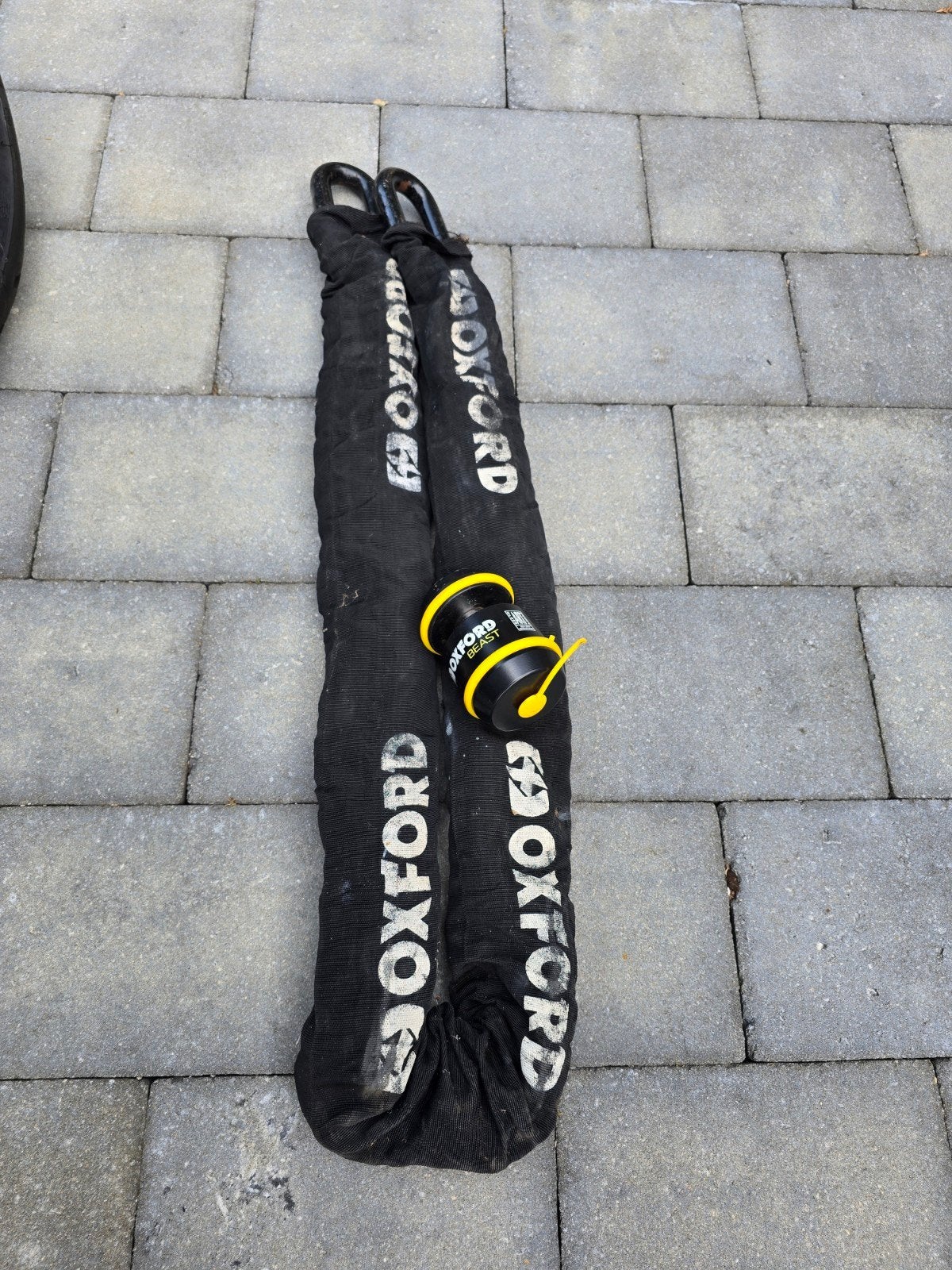 Oxford Beast ketting + hangslot combo, Ophalen