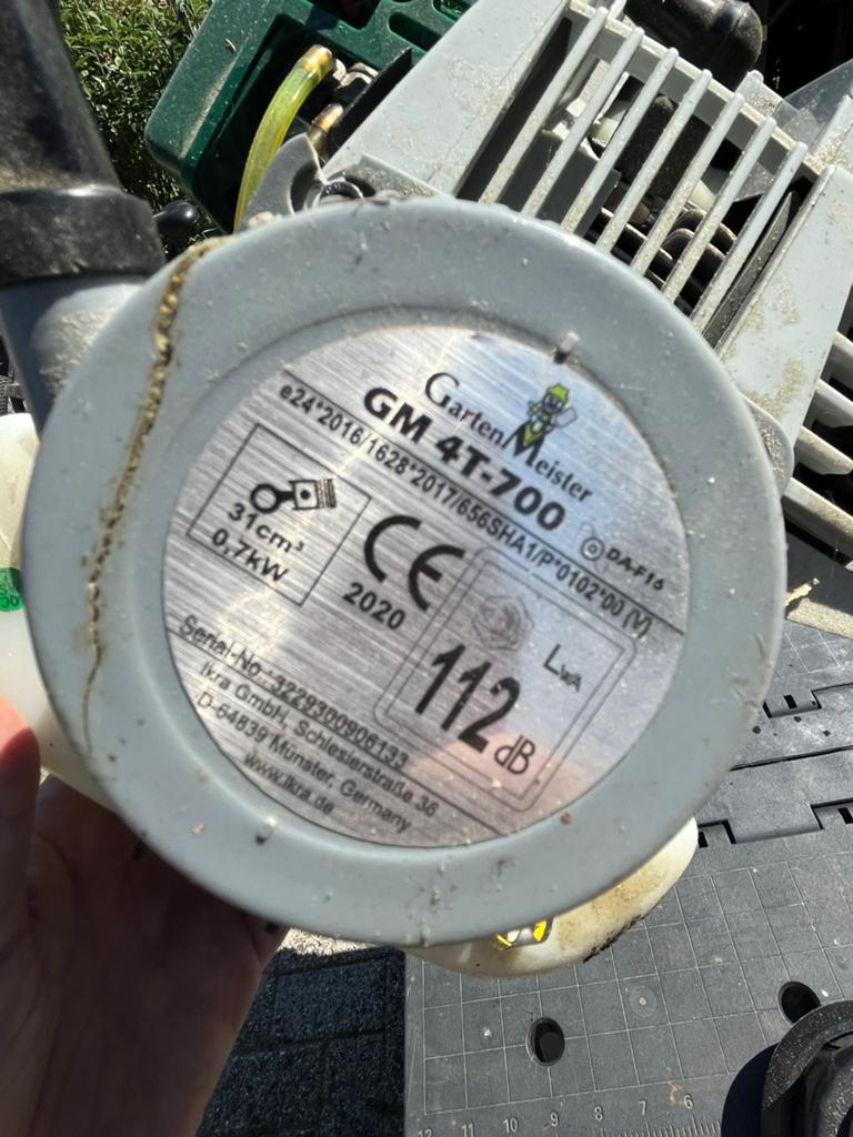 Zware bosmaaier op benzine, Tuin en Terras, Ophalen, Gebruikt, Benzine