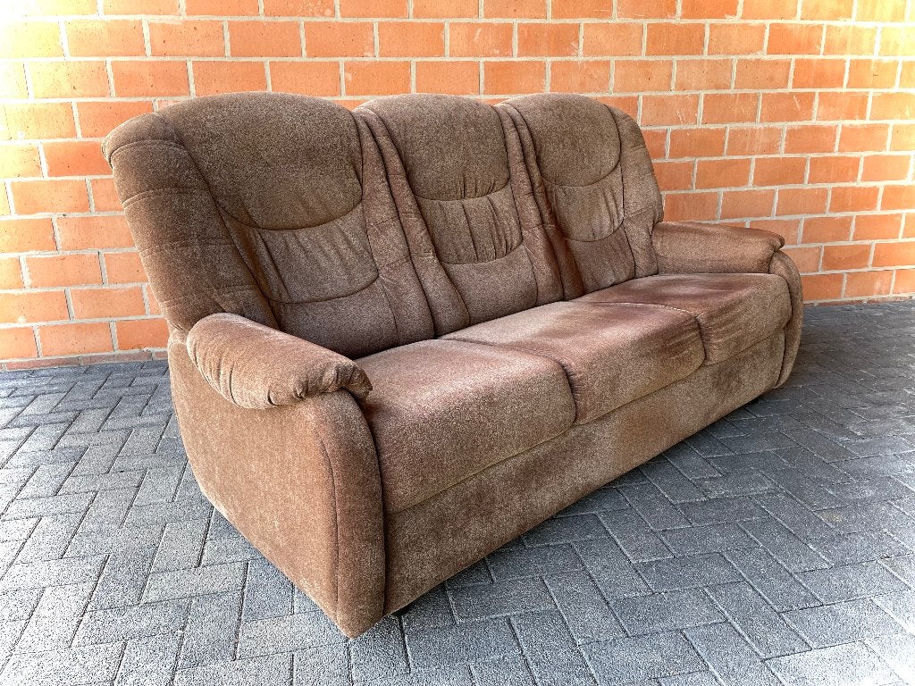 Salon - 3 zit in mohair stof / als nieuw, Huis en Inrichting, Ophalen, Zo goed als nieuw, Stof