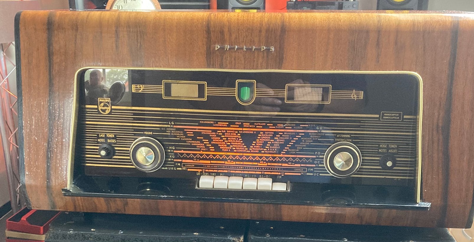 Radio Philips avec éclairage, TV, Hi-fi & Vidéo, Enlèvement