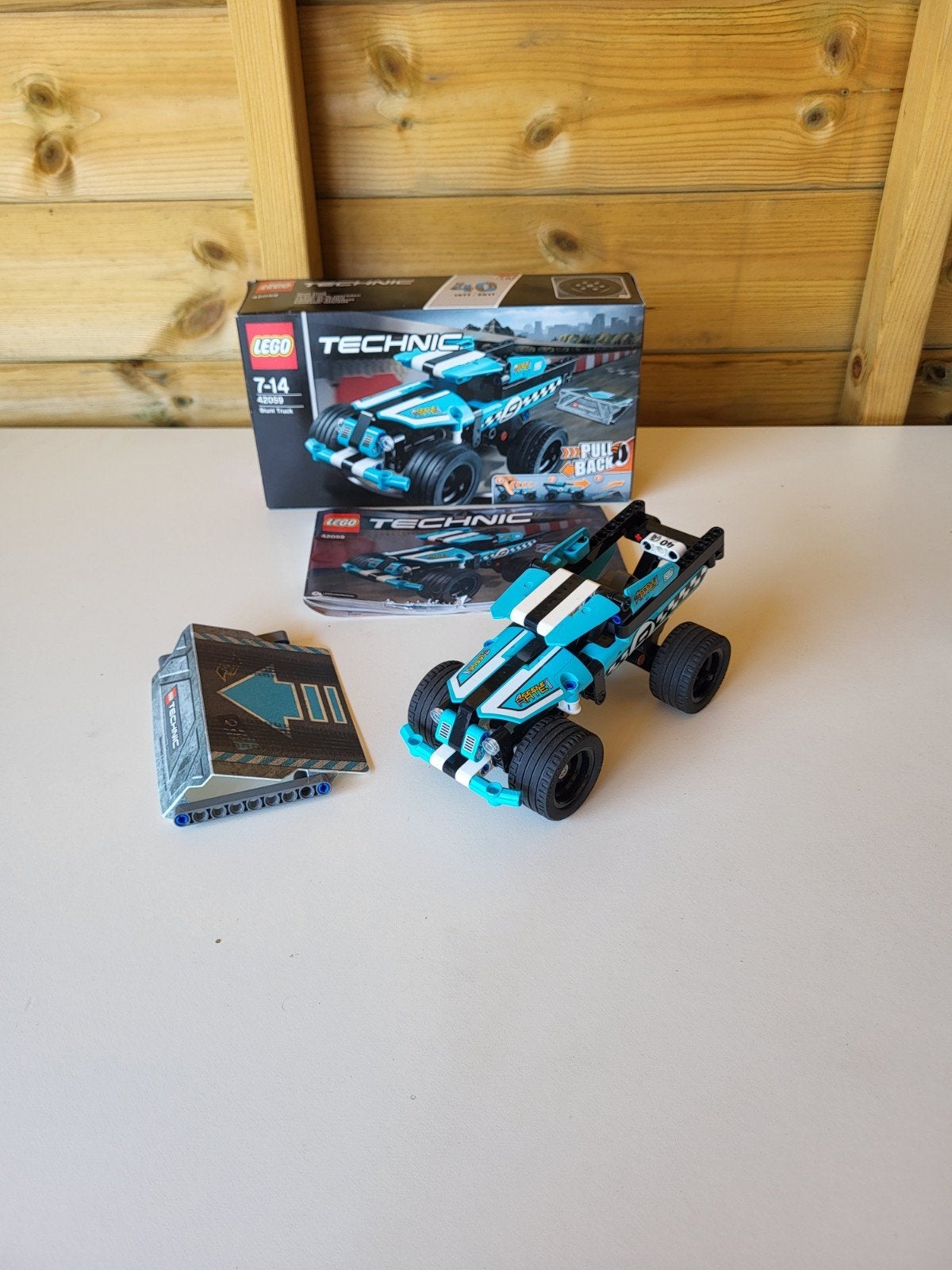 Lego Technic Set 42059 Stunt Truck, Inclusief instructies, Lego, Ophalen of Verzenden, Zo goed als nieuw