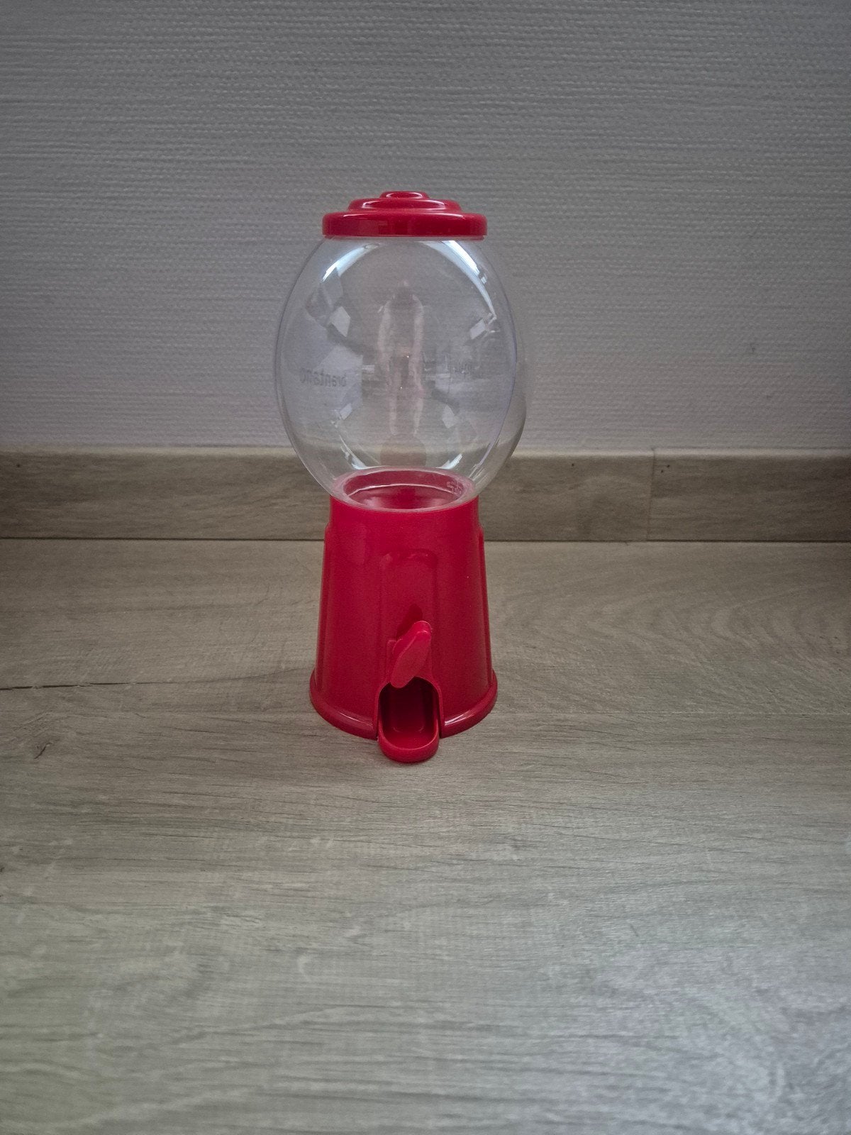 (Plastic) Kauwgomballen-automaat (rood), Ophalen of Verzenden, Zo goed als nieuw