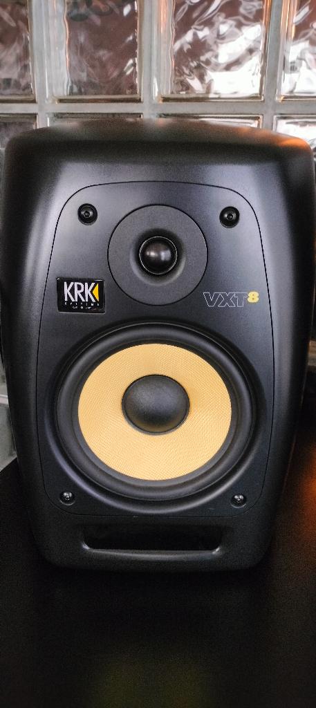 KRK VXT8 Actieve Studio Monitors – Topstaat, Audio, Tv en Foto, Luidsprekerboxen, Zo goed als nieuw, 120 watt of meer, Front, Rear of Stereo speakers