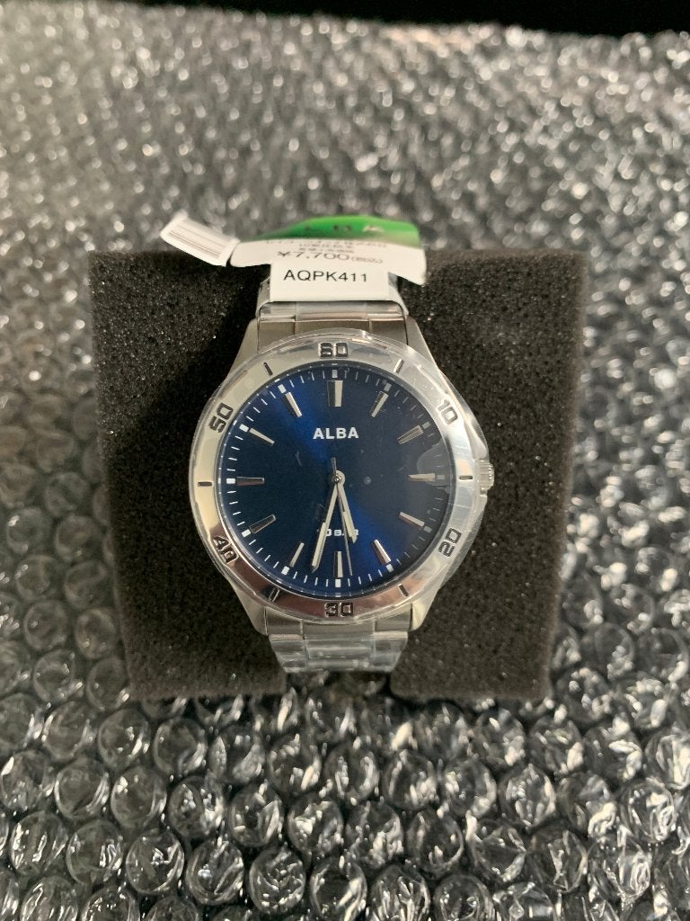 Seiko Alba AQPK411, Staal, Polshorloge, Nieuw, Ophalen of Verzenden