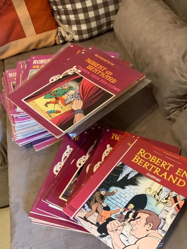 strips robert en bertrand, Boeken, Stripverhalen, Complete serie of reeks, Ophalen, Gelezen, Studio  Vandersteen