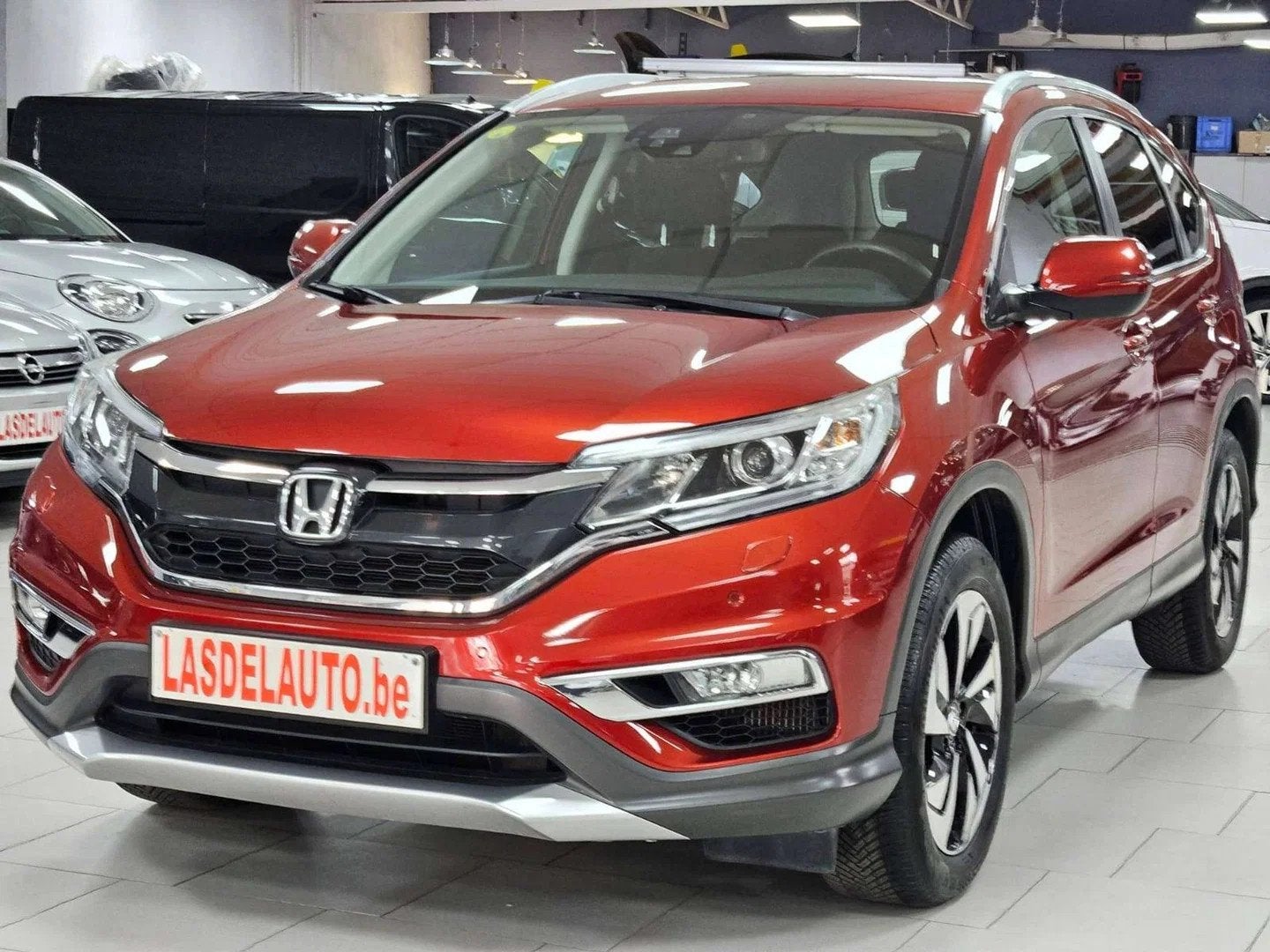 Honda CR-V 1.6D 4x4 AttacheCAM Gps Clim Blue Chauffants XENO, Gebruikt, 4 cilinders, Overige brandstoffen, Leder