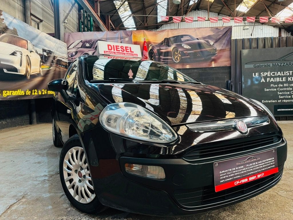 Fiat Punto Evo 1.3MTJ Airco Nouvelle distribution, Achat, Entreprise, Boîte manuelle, Entretenue par le concessionnaire